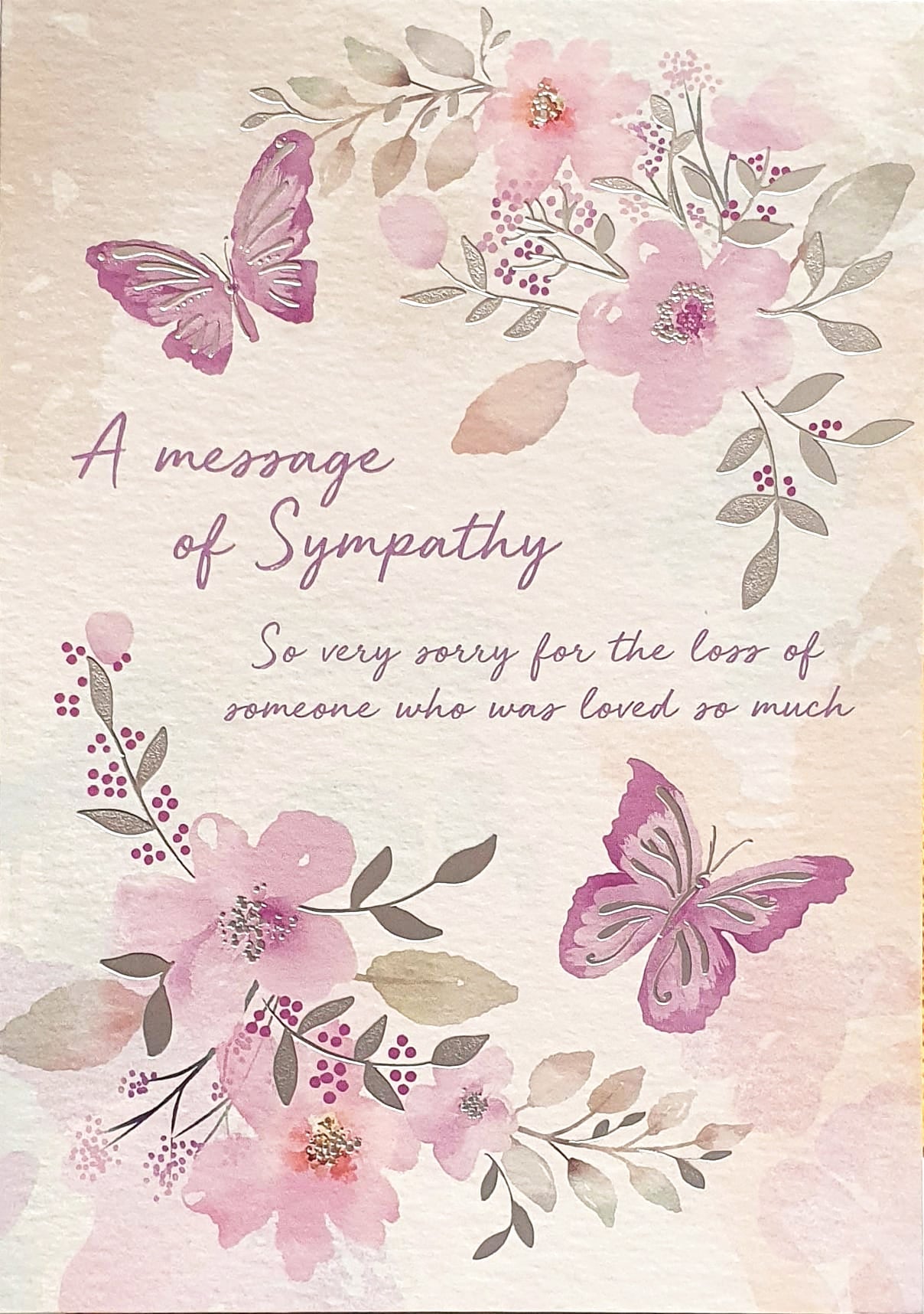 Sympathy Card - Loss Of Loved One