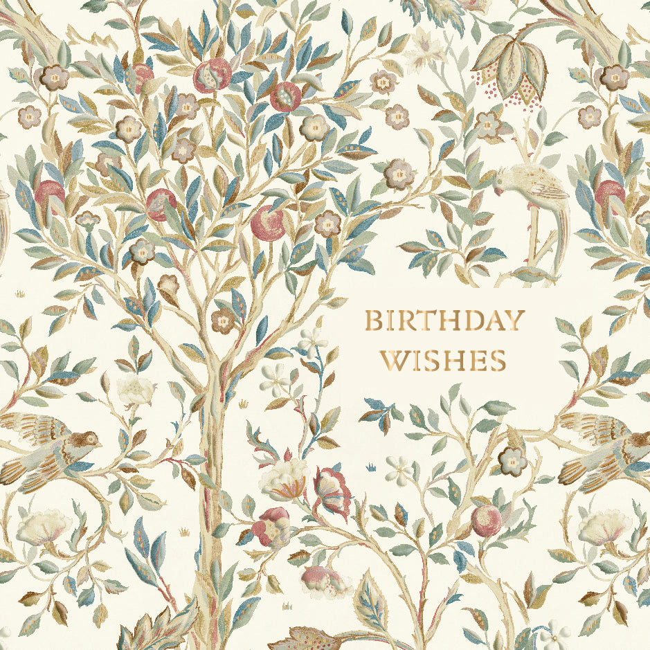 Birthday Card Blank - Apple Tree - Morris & Co