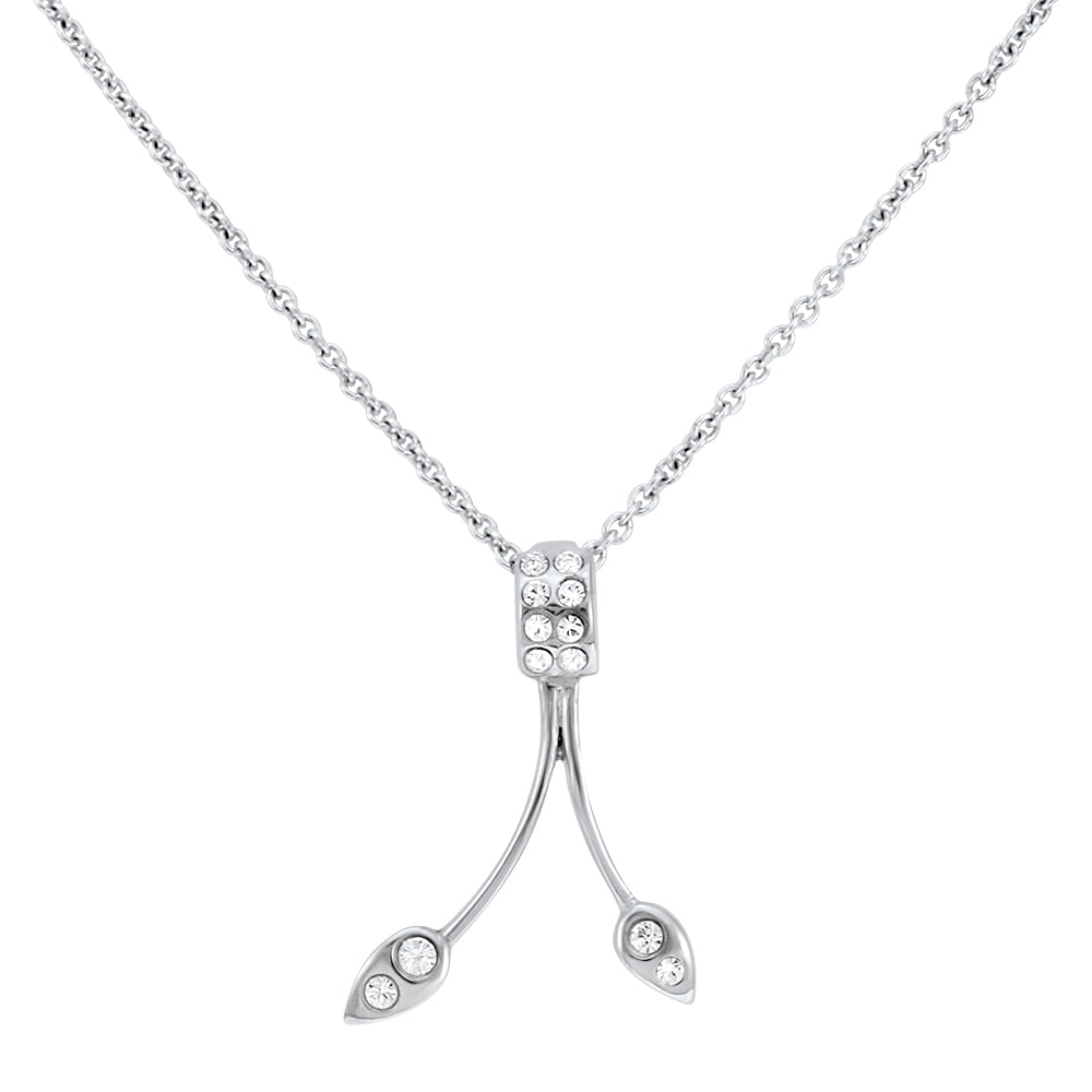 Wish Bond Pendant and Chain Created with Swarovski Elements