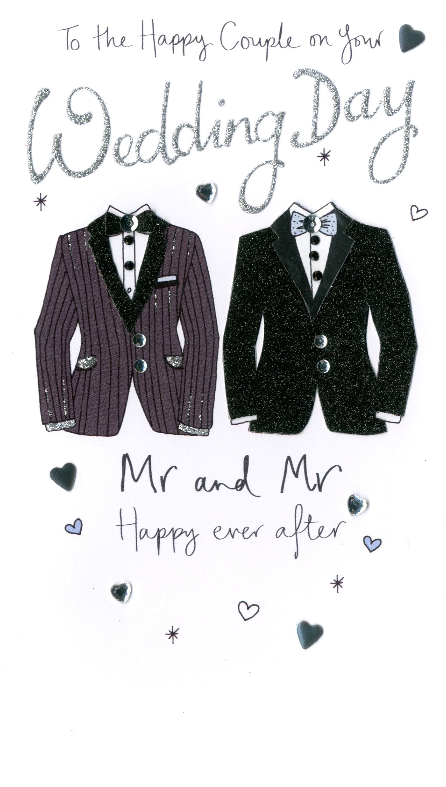 Mr & Mr. Wedding Card - Parrallal Narratives
