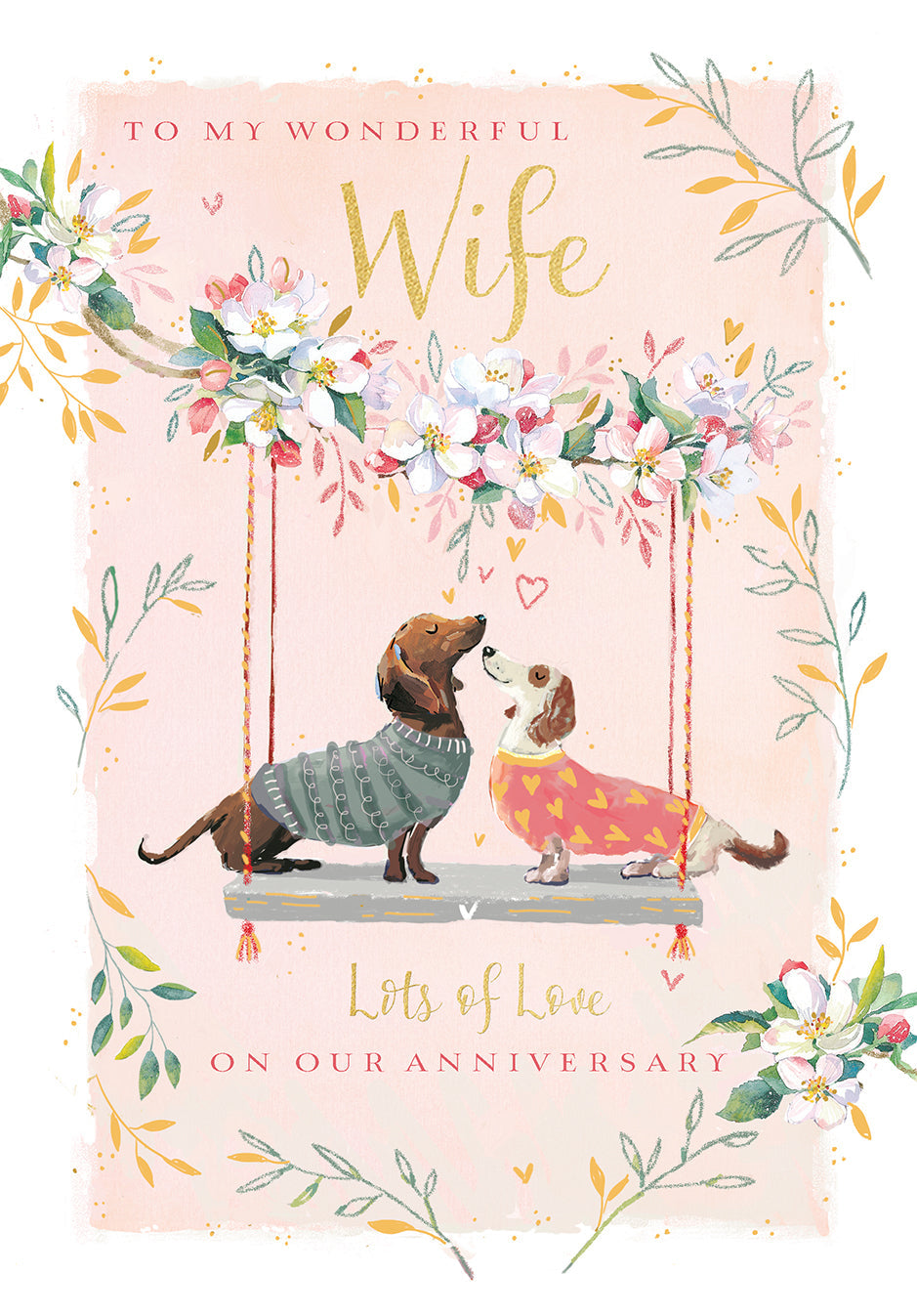 Wife Anniversary Card - Very Much In Love