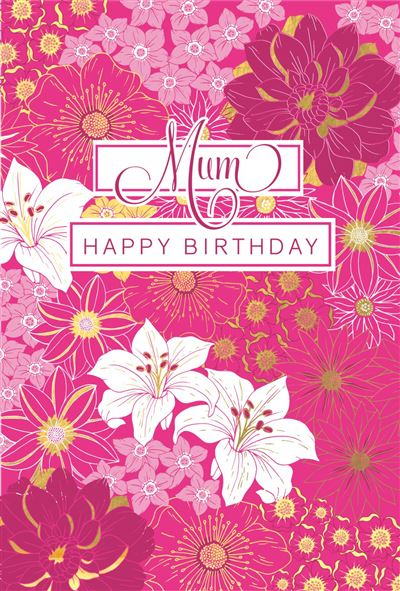 Mum Birthday Card - The Lillies Of Motherhood