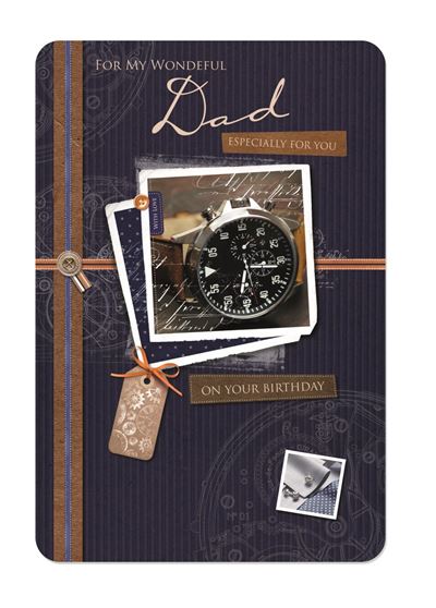 Dad Birthday Card - The Aviator Watch