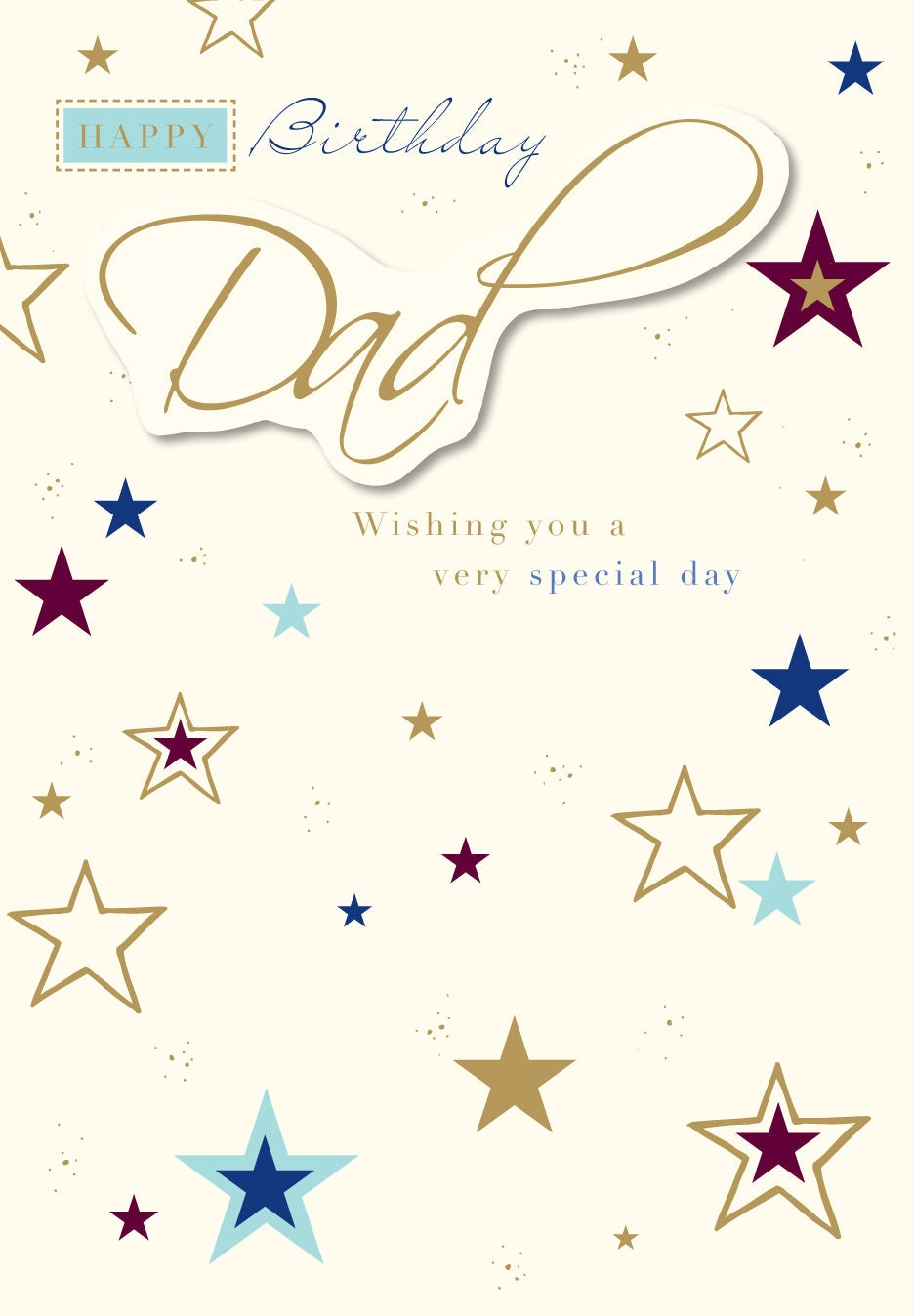 Dad Birthday Card - Dad You Are A star 