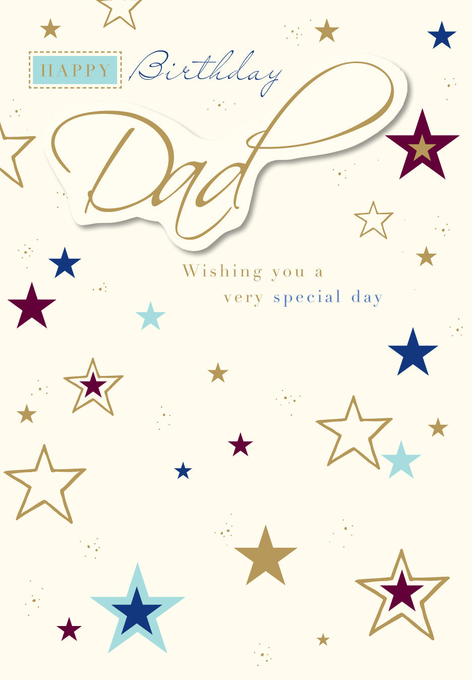 Dad Birthday Card - Dad You Are A star