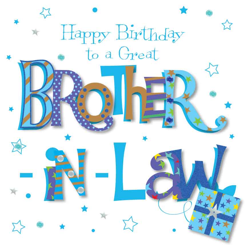 Brother in Law Birthday Card - Handmade Decoupage
