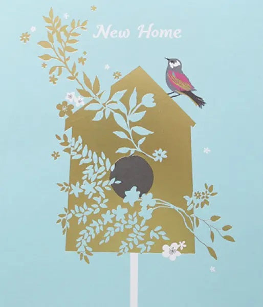 New Home Card - Bird Home