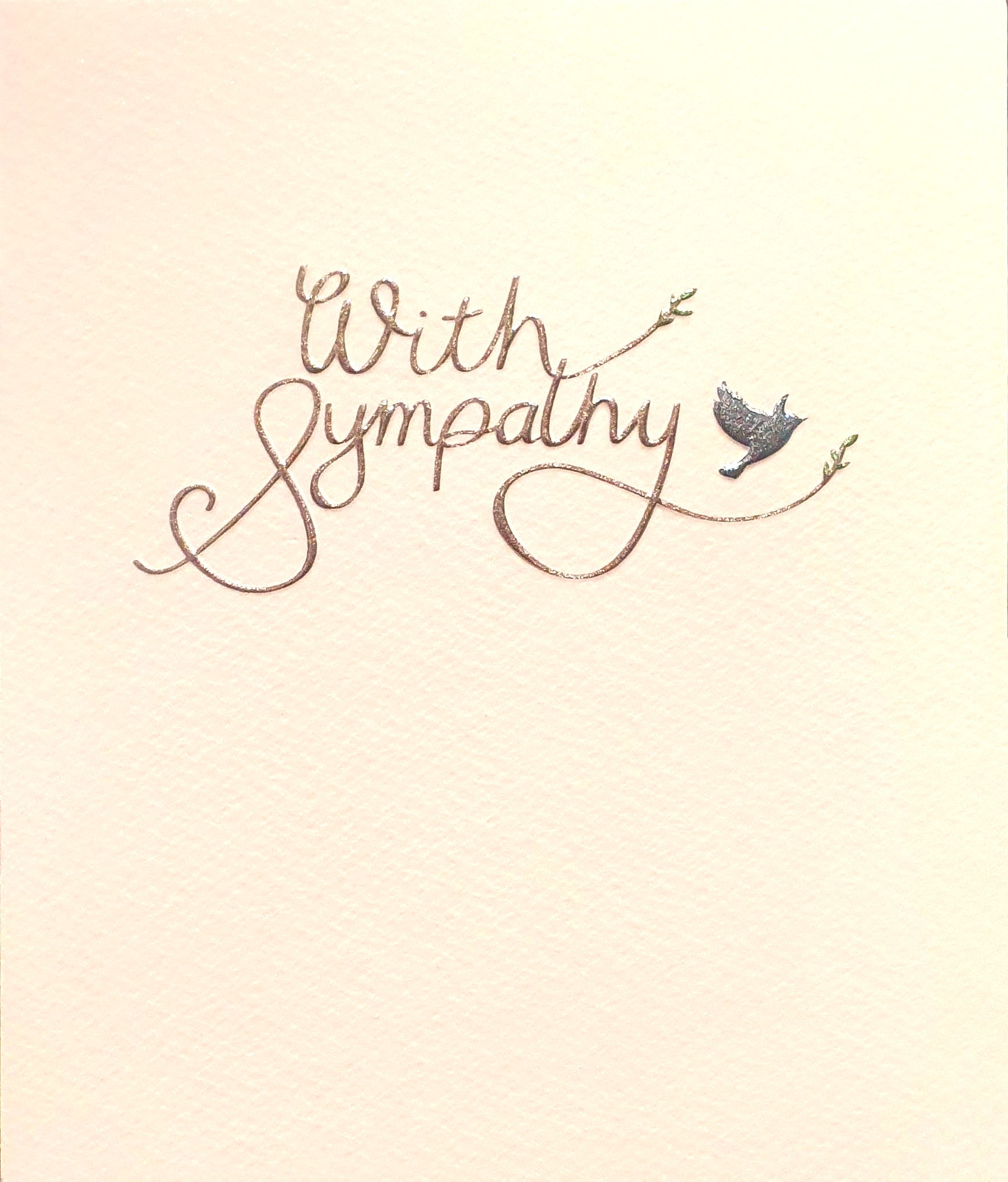 Sympathy Card - The Peaceful Dove