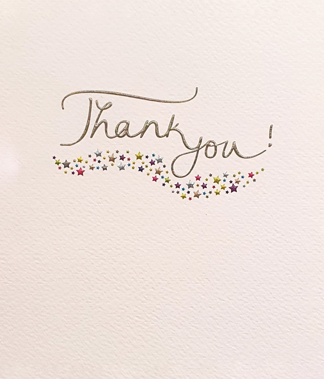 Thank You Card - The Colourful Stars Of Gratitude