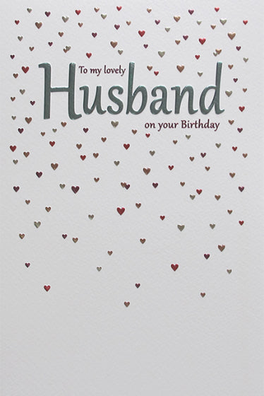 Husband Birthday Card - Heartfelt Love