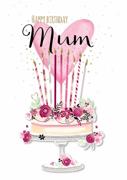 Mum Birthday Card - Fleur Decake