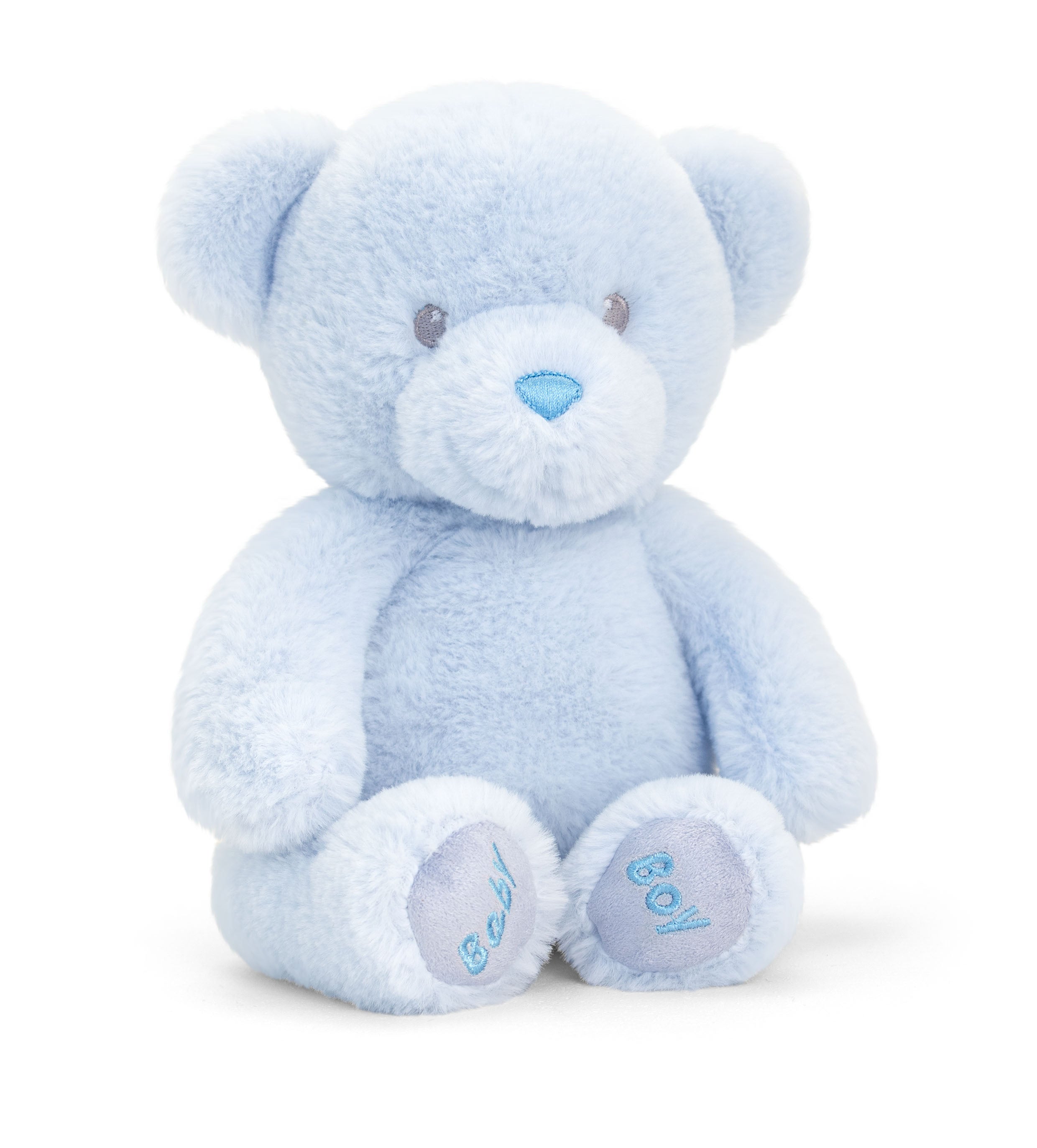 Baby Boy Bear Soft Toy - Keel Toys - 25cm 