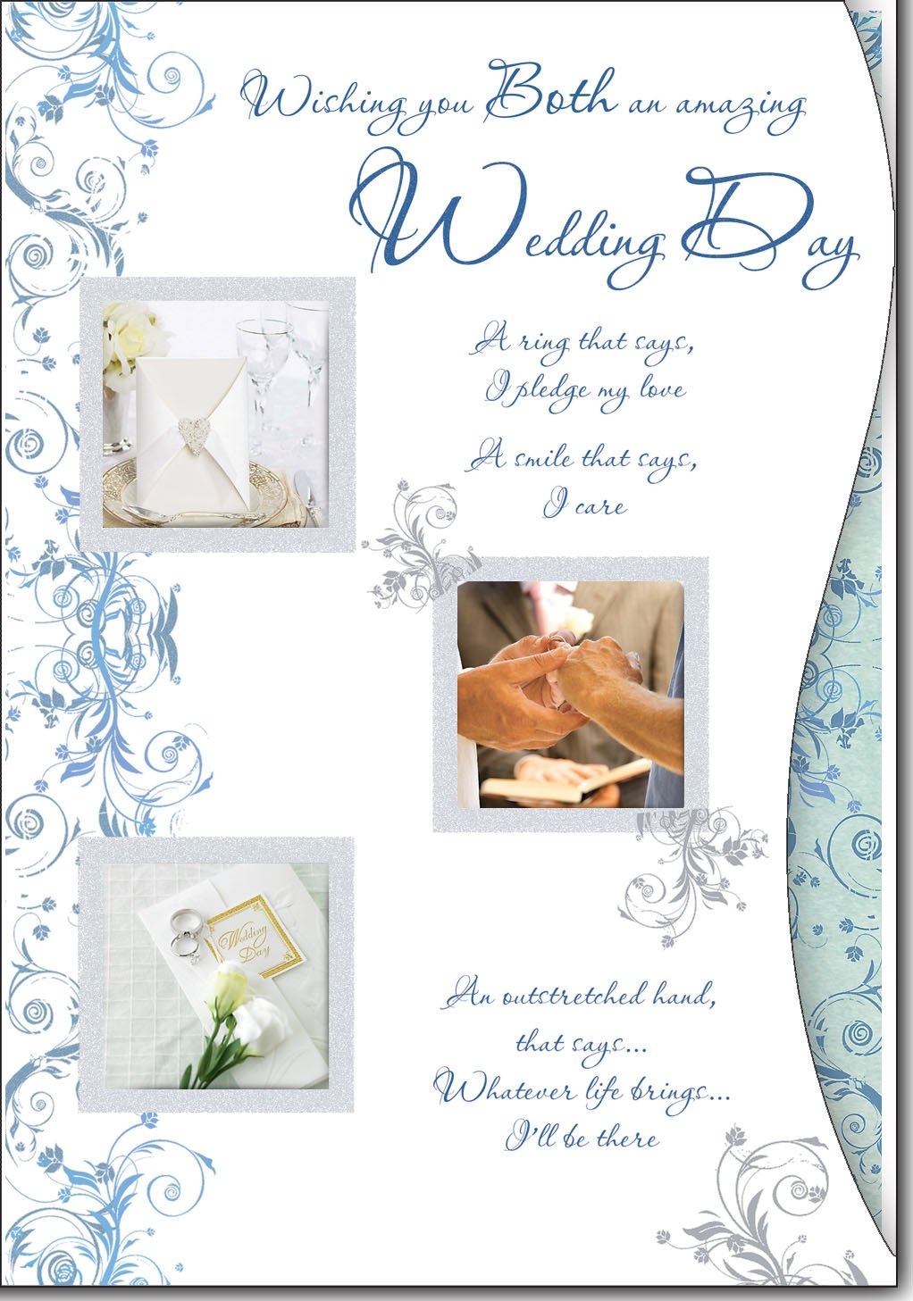 Mr & Mr Wedding Day Card - Love's Promise