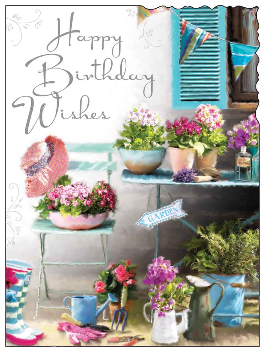 Birthday Card - Gardners Paradise