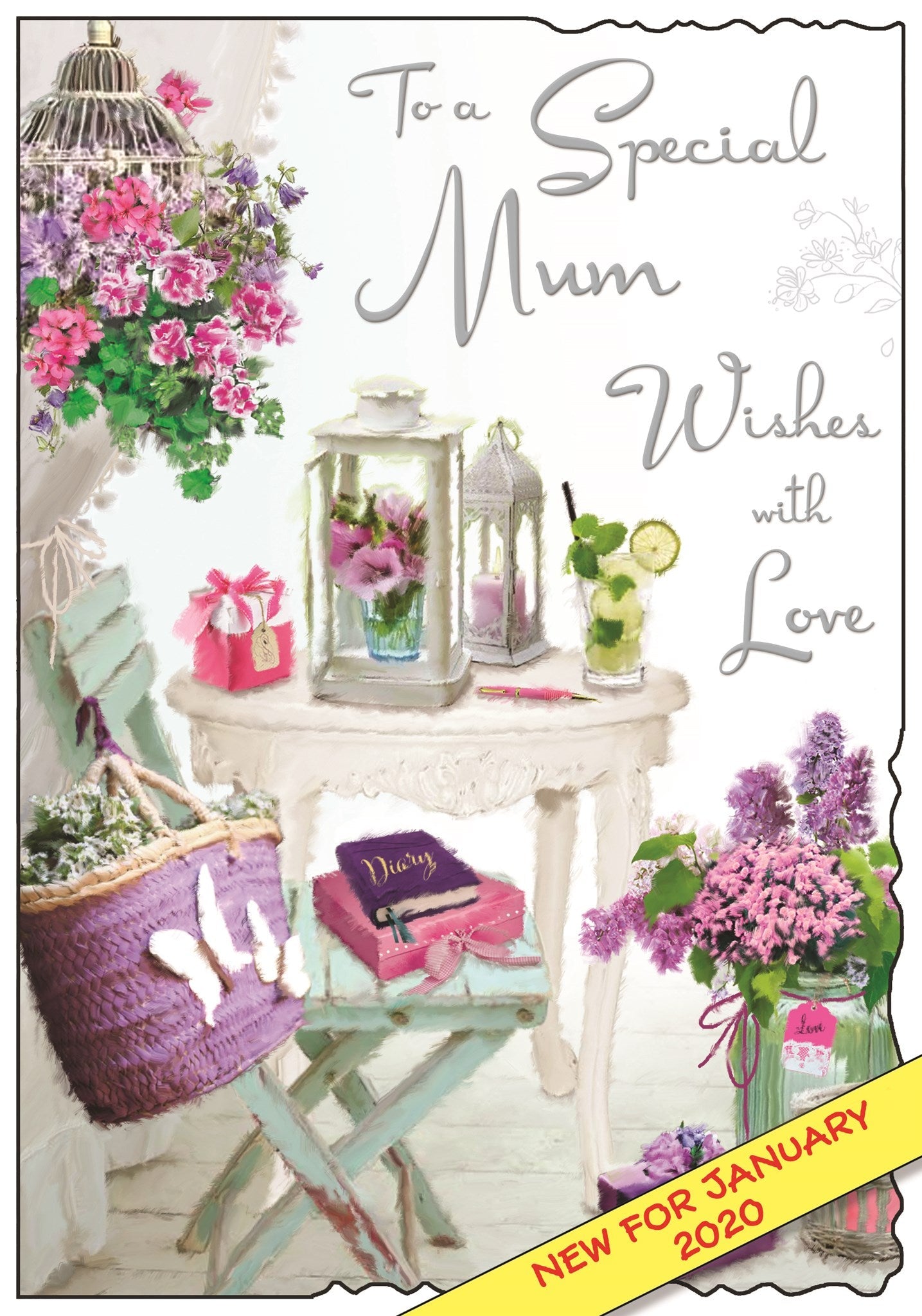 Mum Birthday Card - The Divine Light Of Motherhood