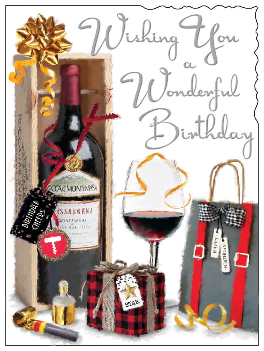 Birthday Card - Choicest Wine And Gifts