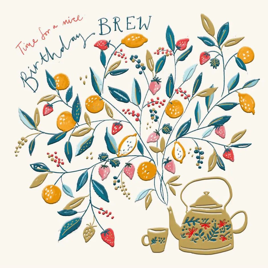 Birthday Card - Birthday Brew