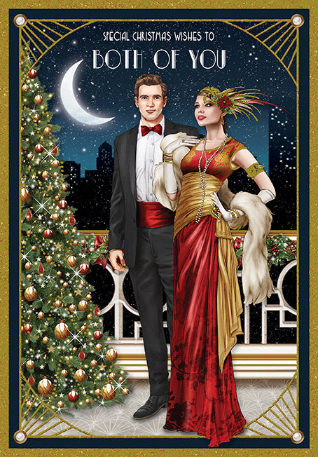 Special Christmas Wishes To Both Of You Christmas Card
