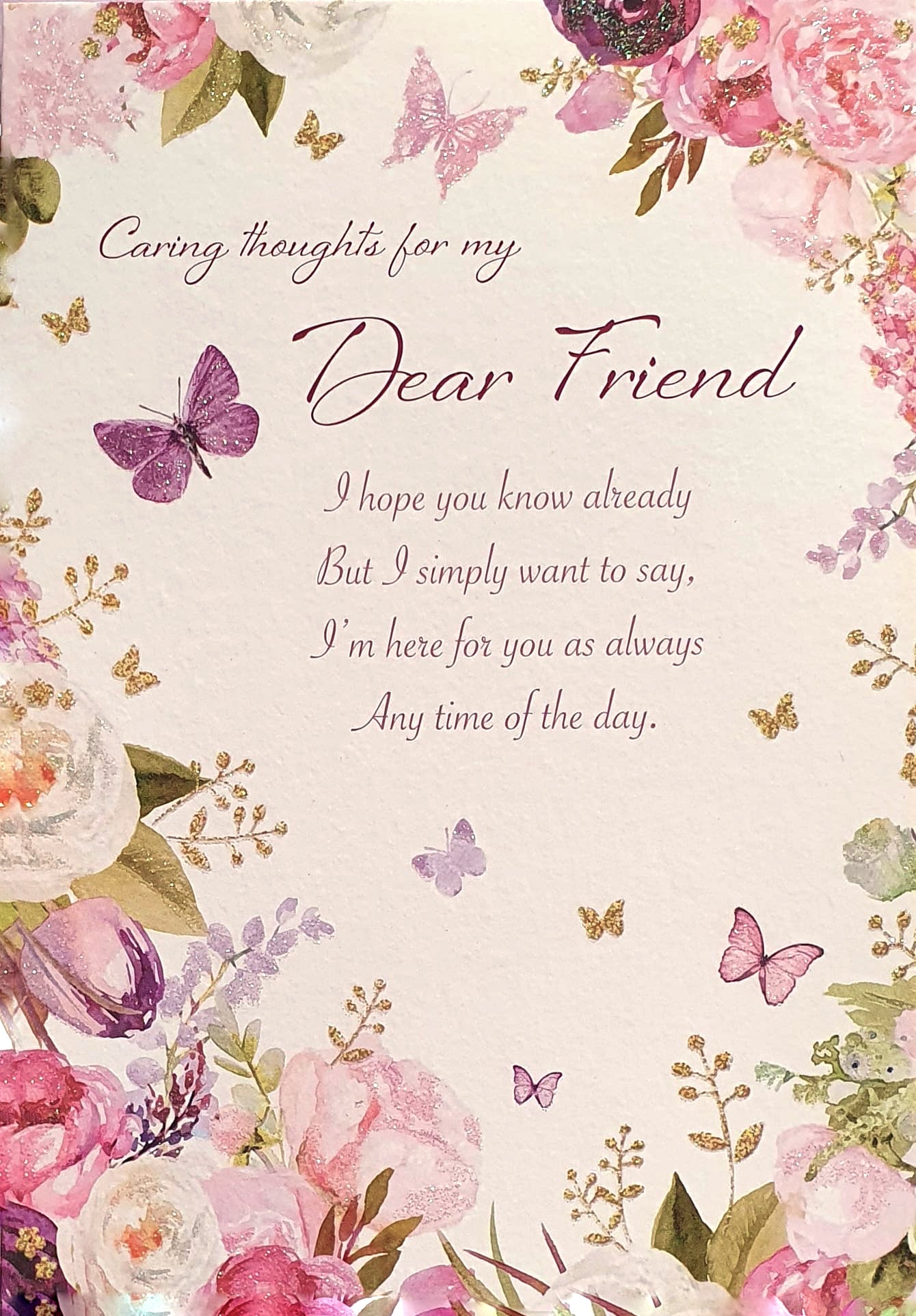 Thinking of You - Caring Thoughts For My Dear Friend