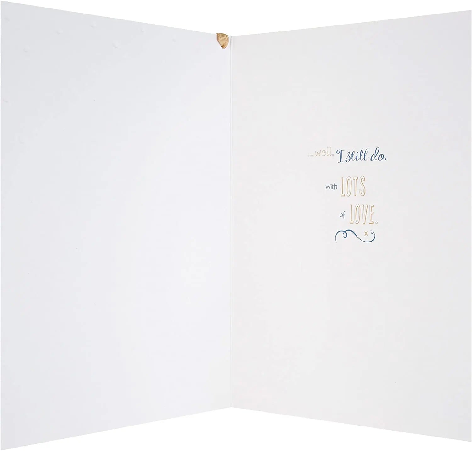 Husband Anniversary Card - Forever Friends - When I Said "I DO"