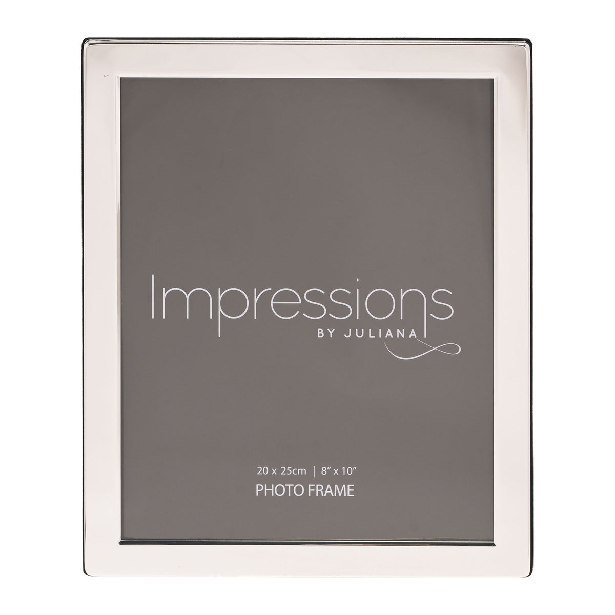 Silverplated Photo Frame Flat Edge - 8" x 10"