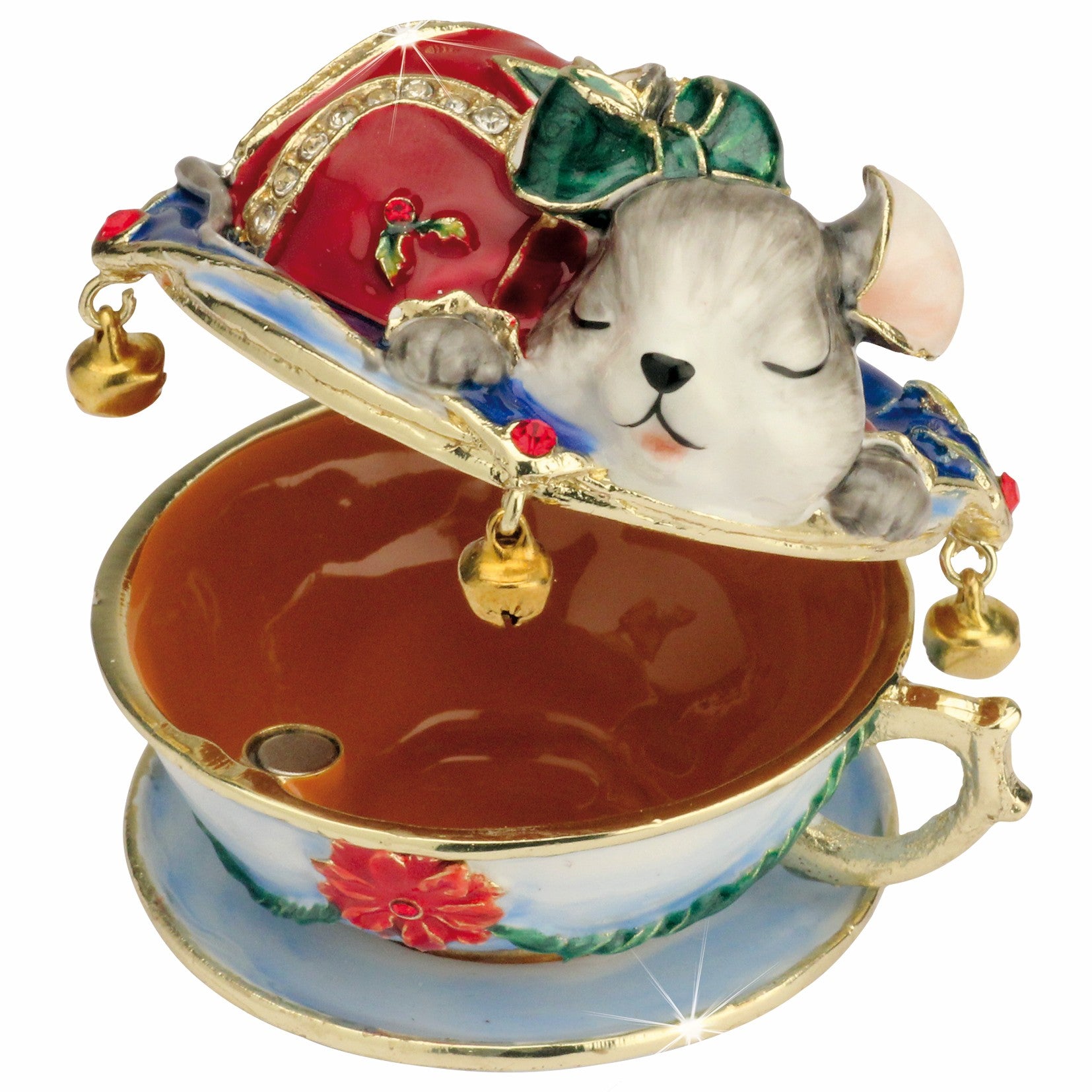 Craycombe Trinkets Mouse in a Teacup
