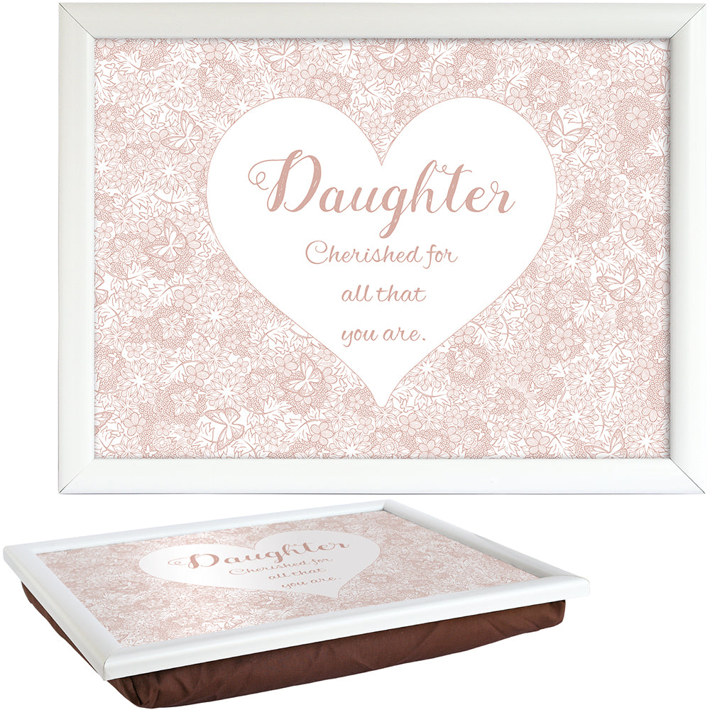 Said with Sentiment Lap Tray Daughter