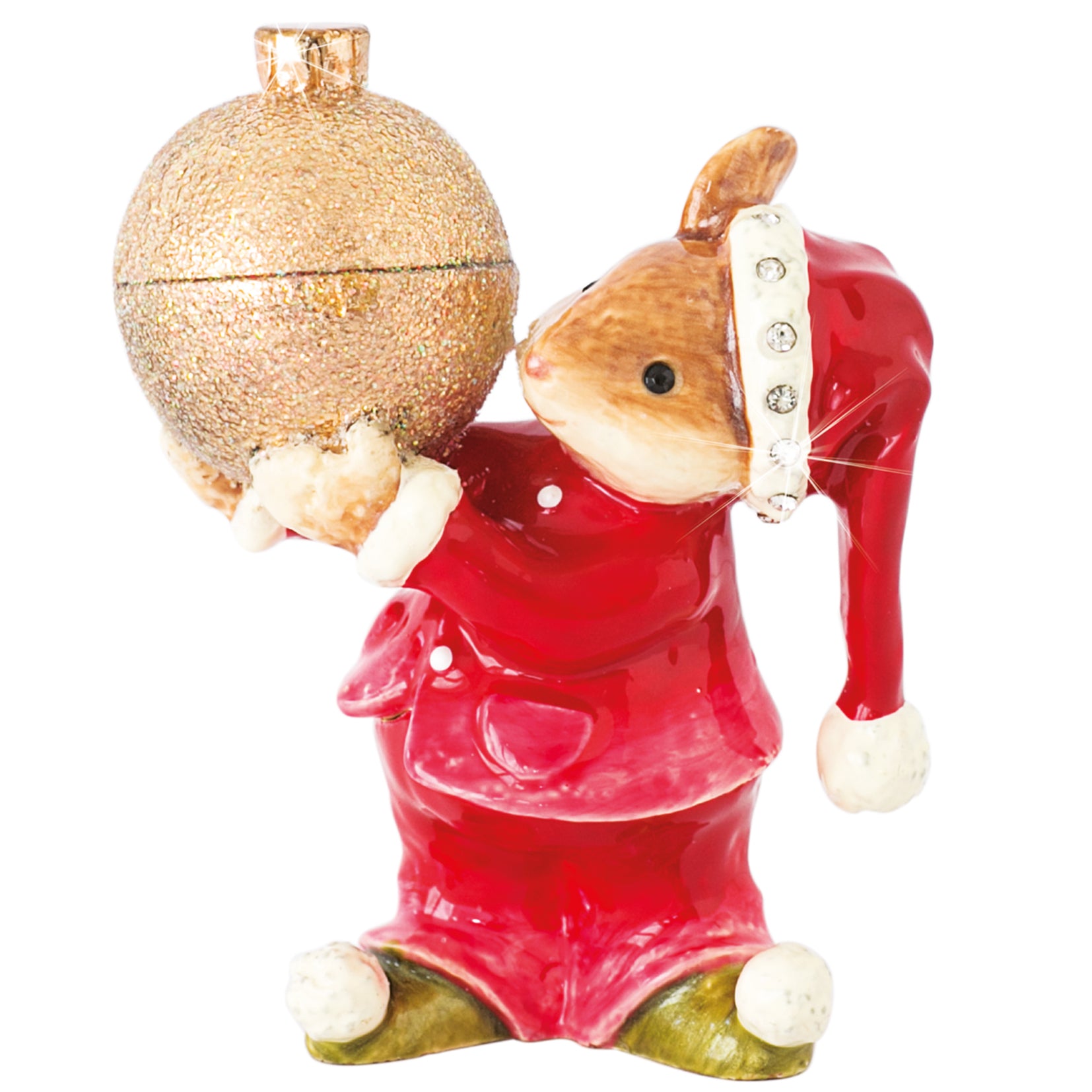 Craycombe Trinkets Mouse with Bauble