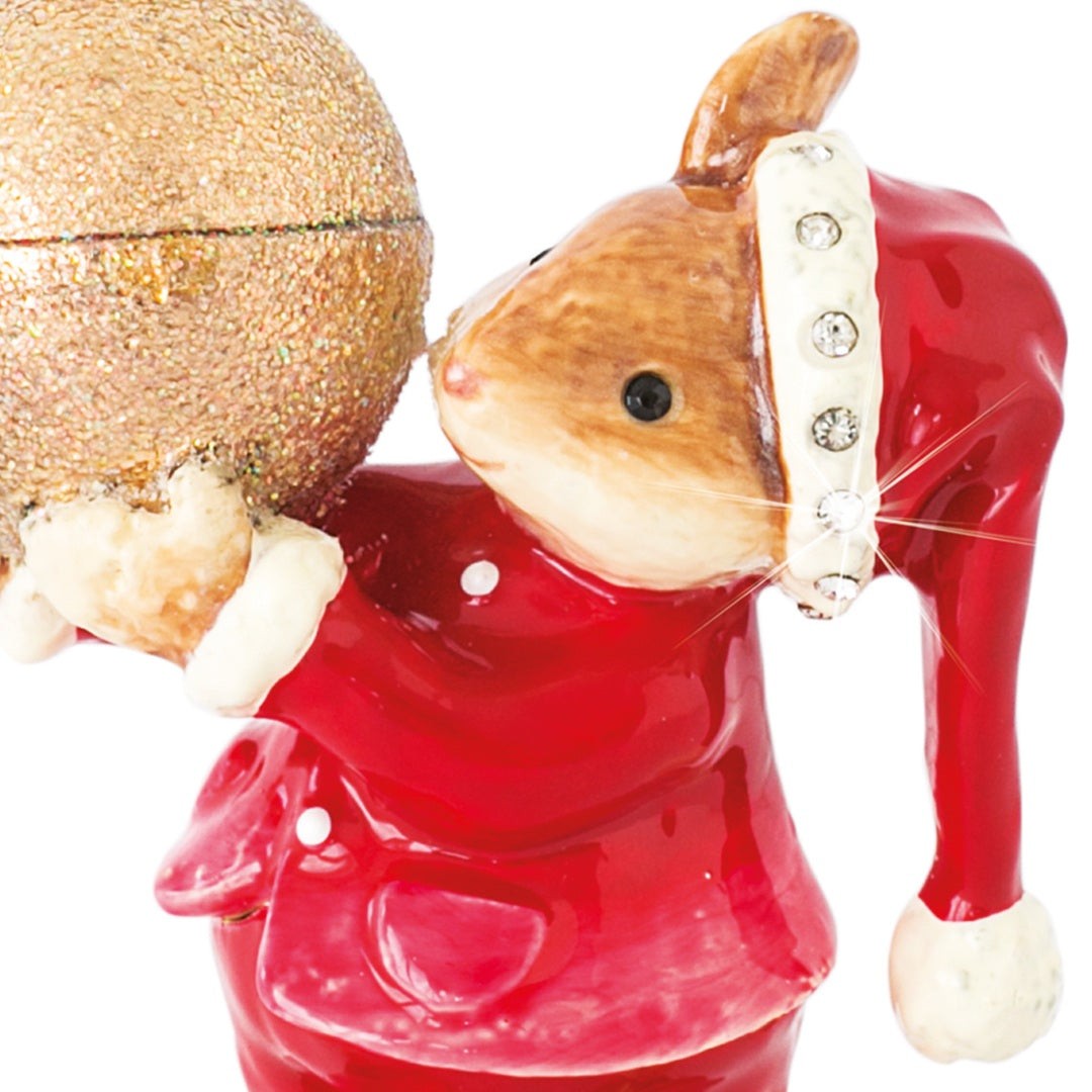 Craycombe Trinkets Mouse with Bauble
