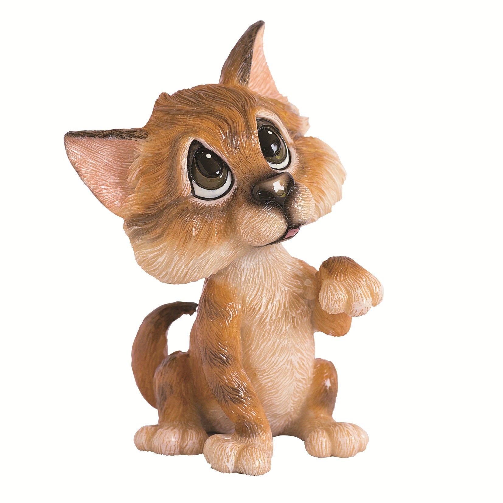 Little Paws “Amber” Tabby Cat Figurine