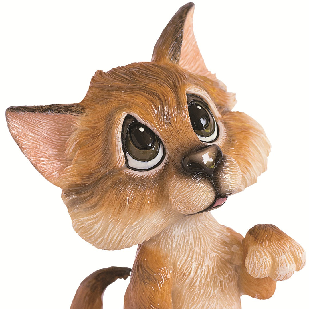 Little Paws “Amber” Tabby Cat Figurine