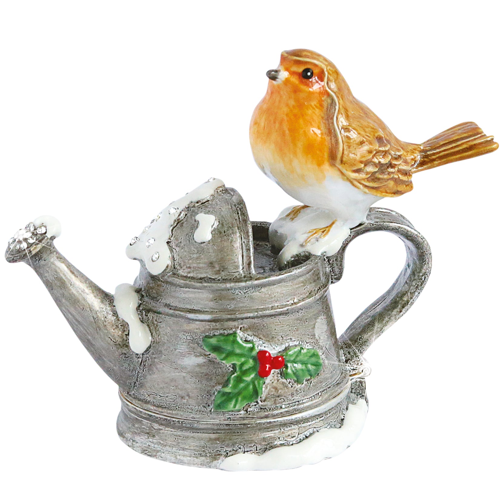 Craycombe Trinkets Robin on Watering Can