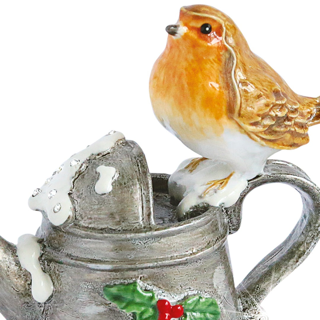Craycombe Trinkets Robin on Watering Can