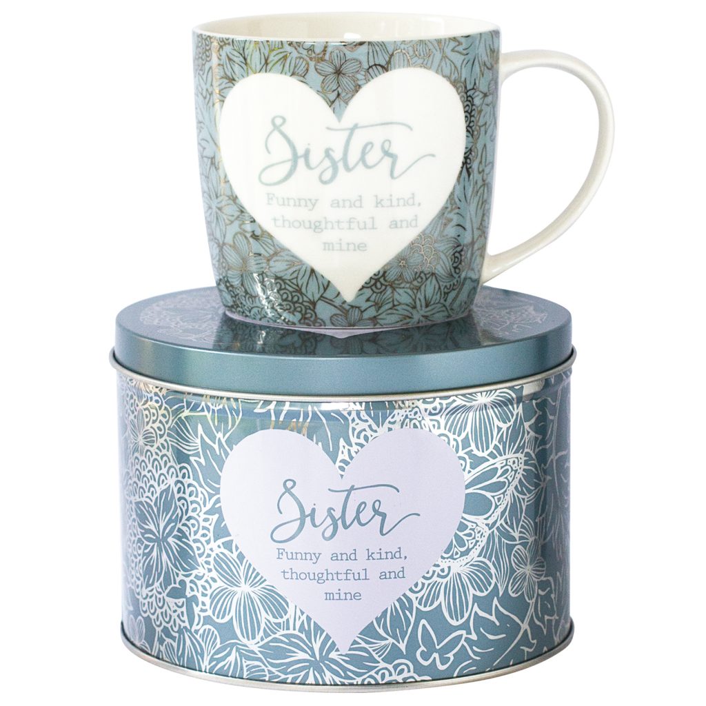 Said with Sentiment Mug in Tin Sister