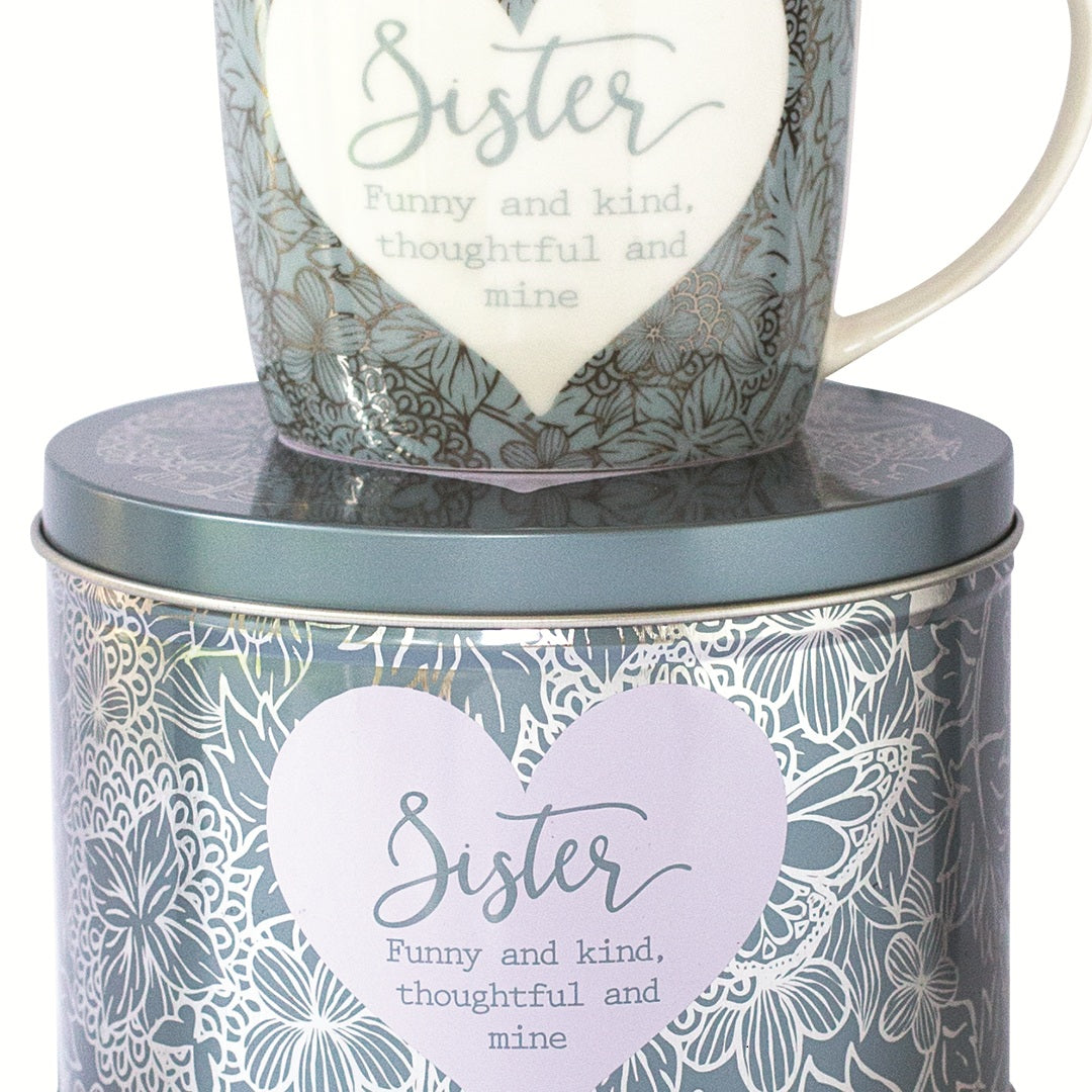 Said with Sentiment Mug in Tin Sister