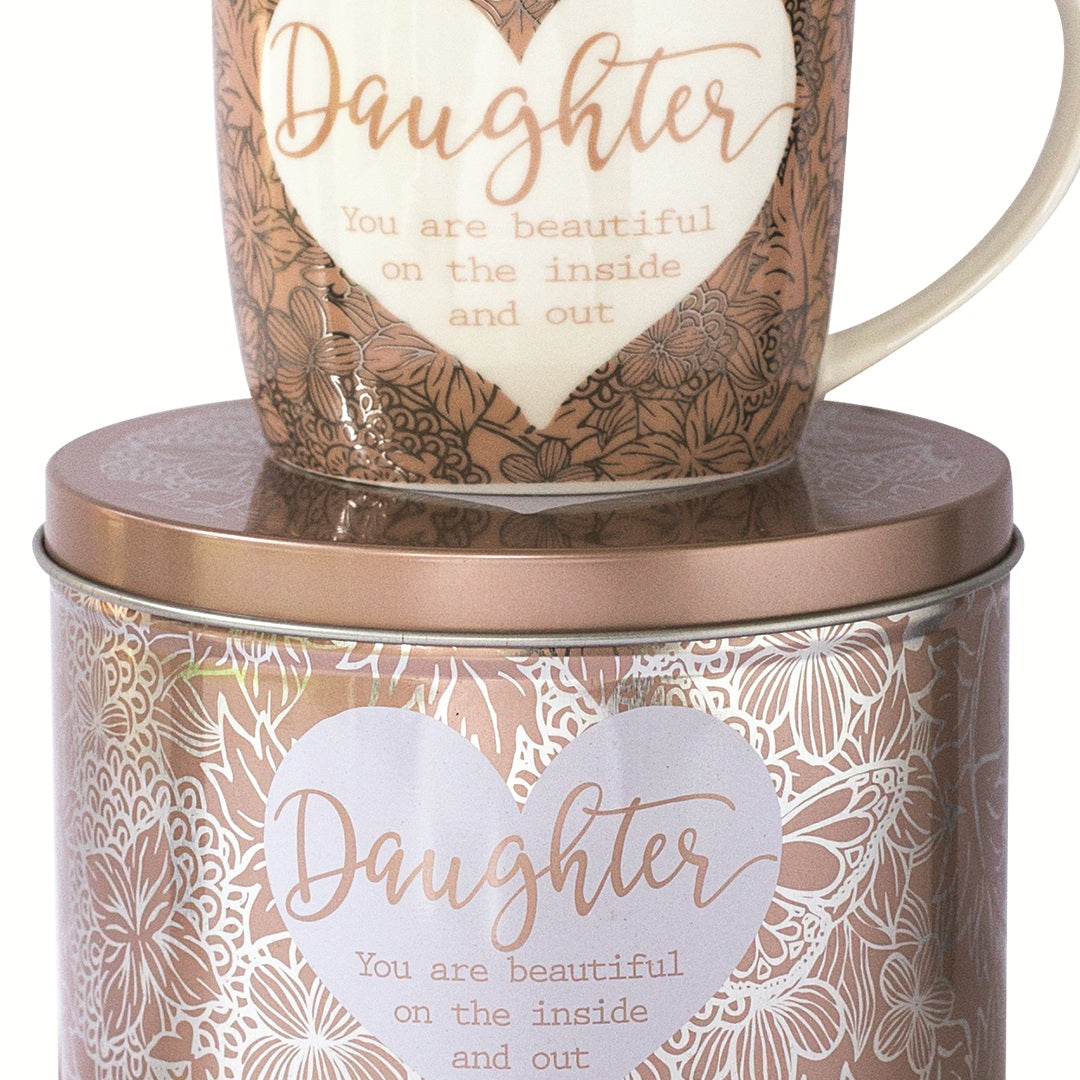 Said with Sentiment Mug in Tin Daughter