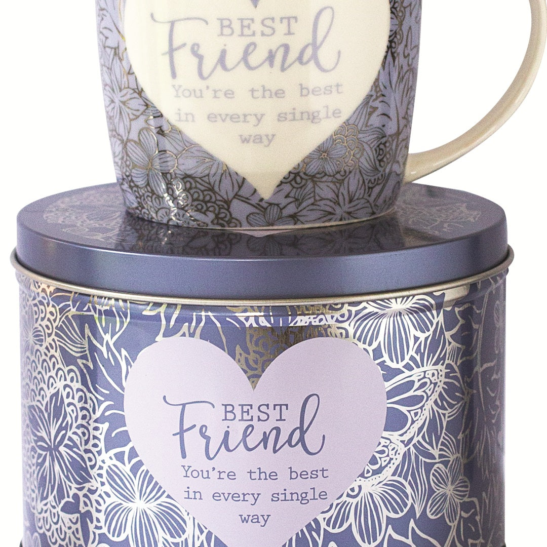 Said with Sentiment Mug in Tin Best Friend