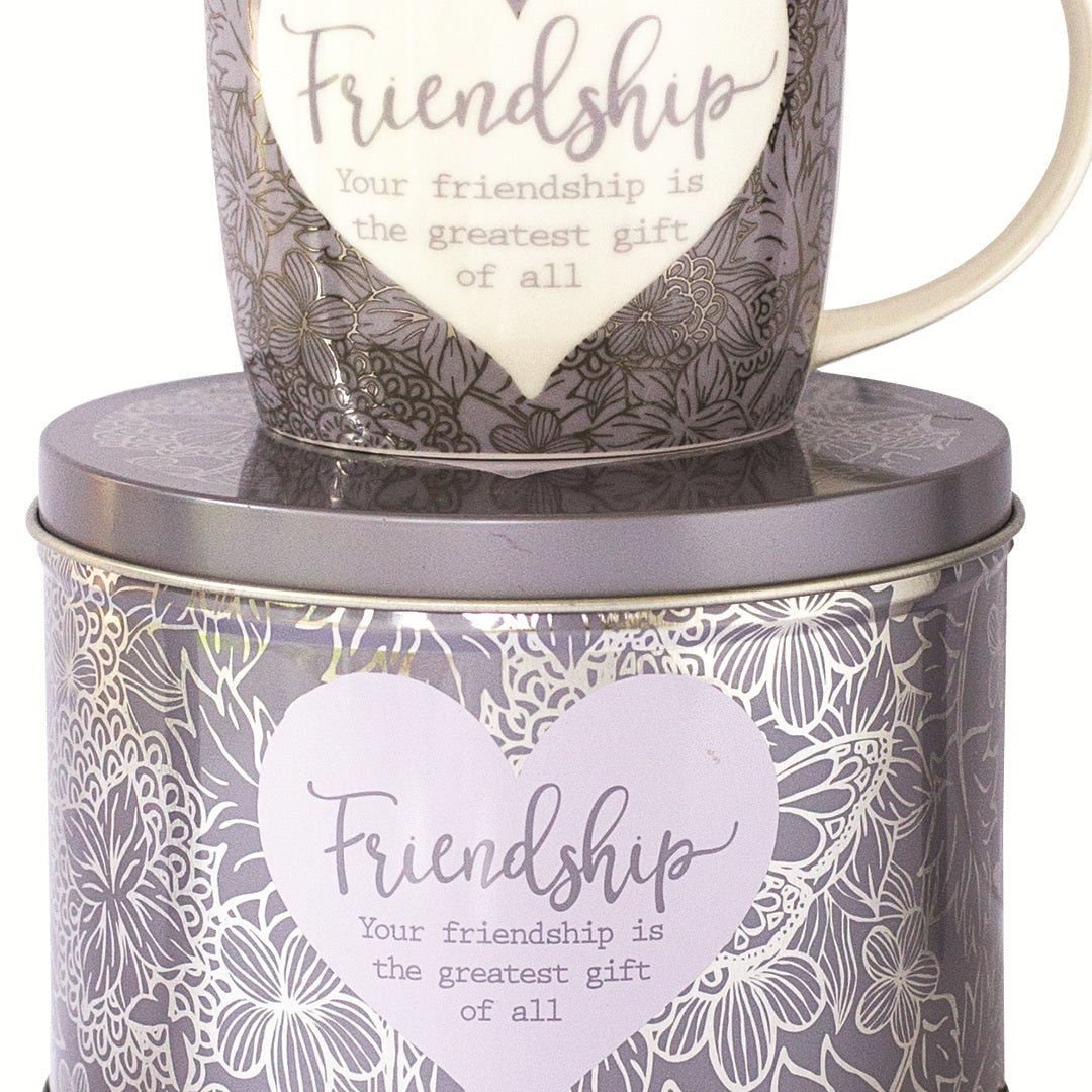 Said with Sentiment Mug in Tin Friendship
