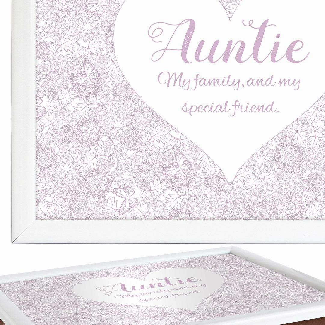 Said with Sentiment Lap Tray Auntie