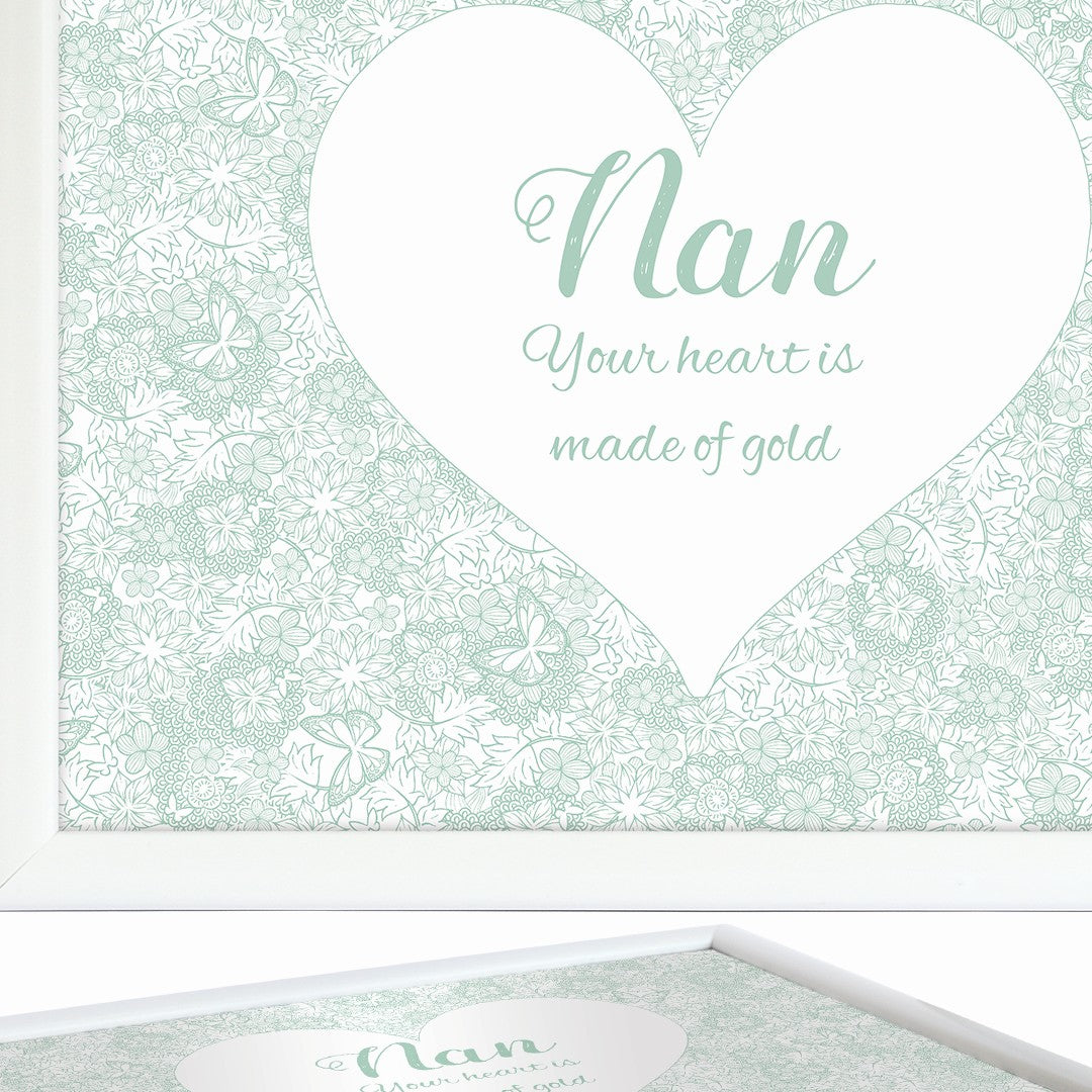 Said with Sentiment Lap Tray Nan