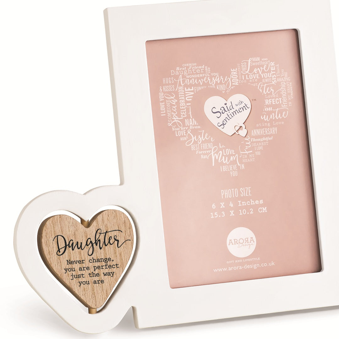 Said with Sentiment Photo Frame Daughter