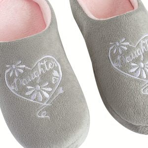Said with Sentiment Slippers Daughter large