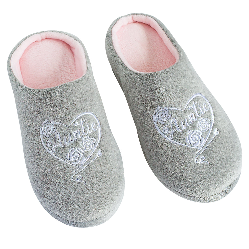 Said with Sentiment Slippers Auntie large