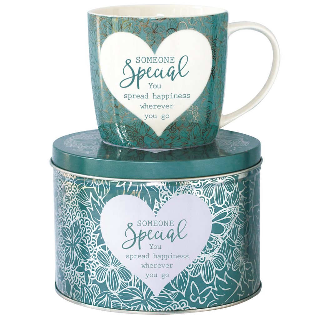Said with Sentiment Mug in Tin Someone Special