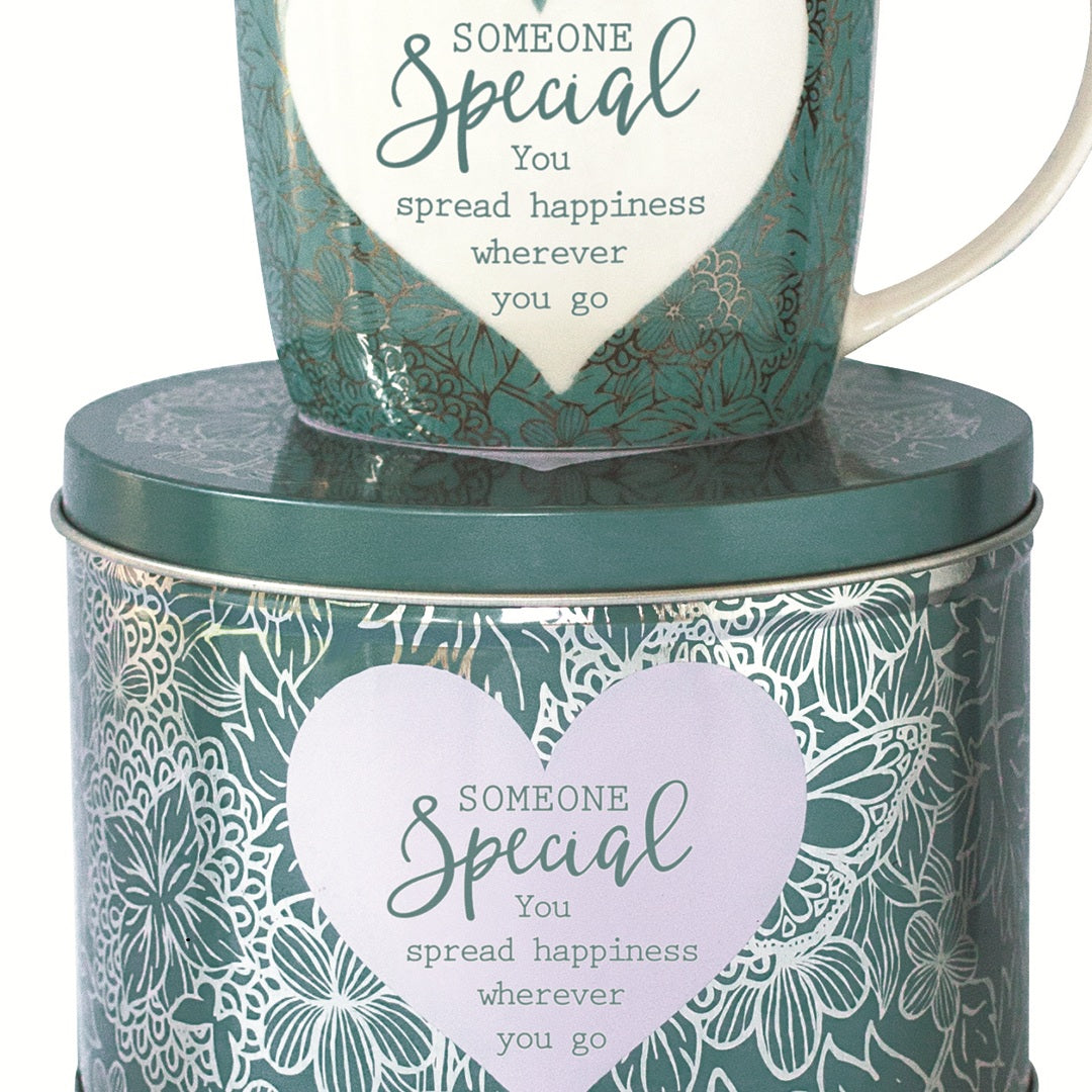 Said with Sentiment Mug in Tin Someone Special
