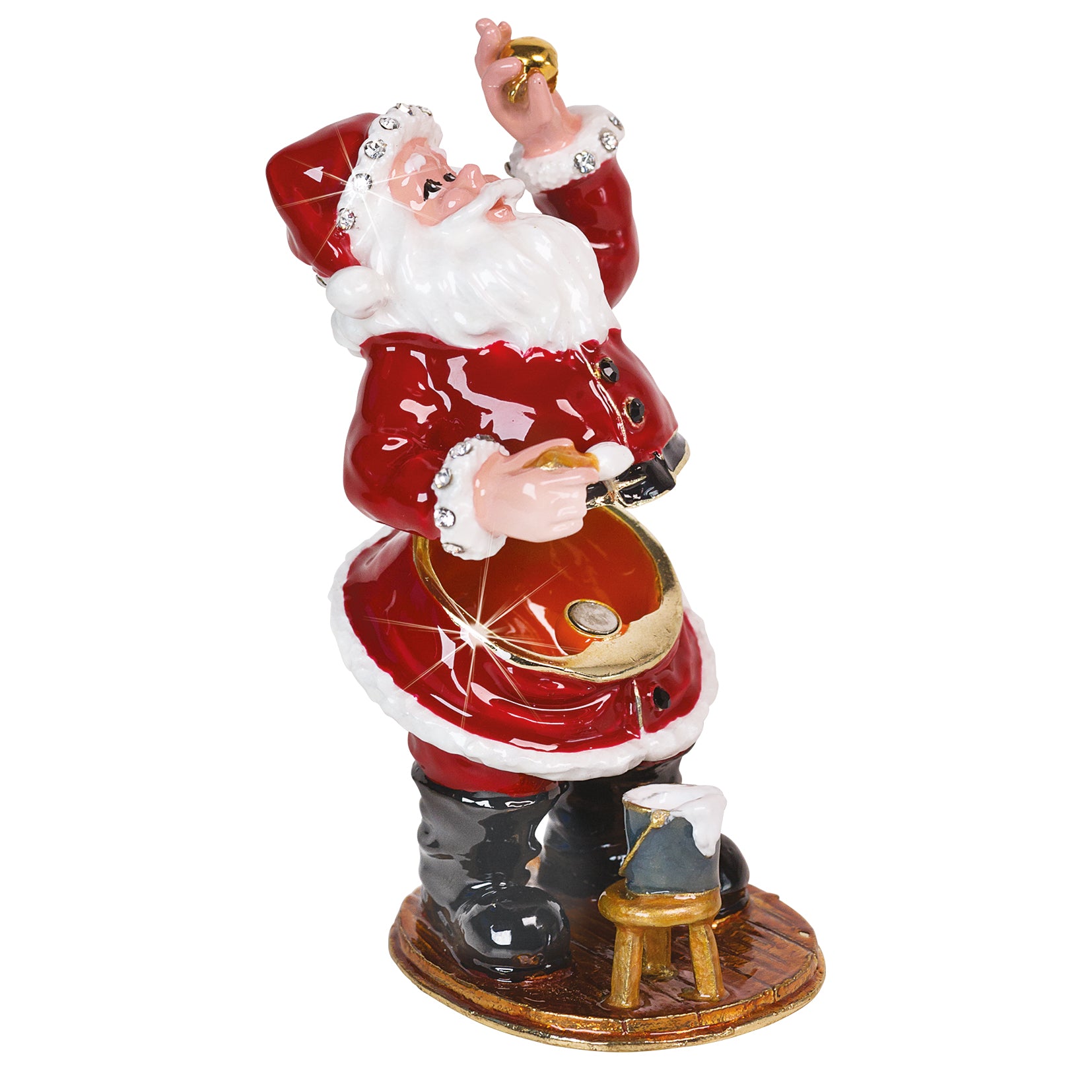 Craycombe Trinkets Santa Painting Baubles