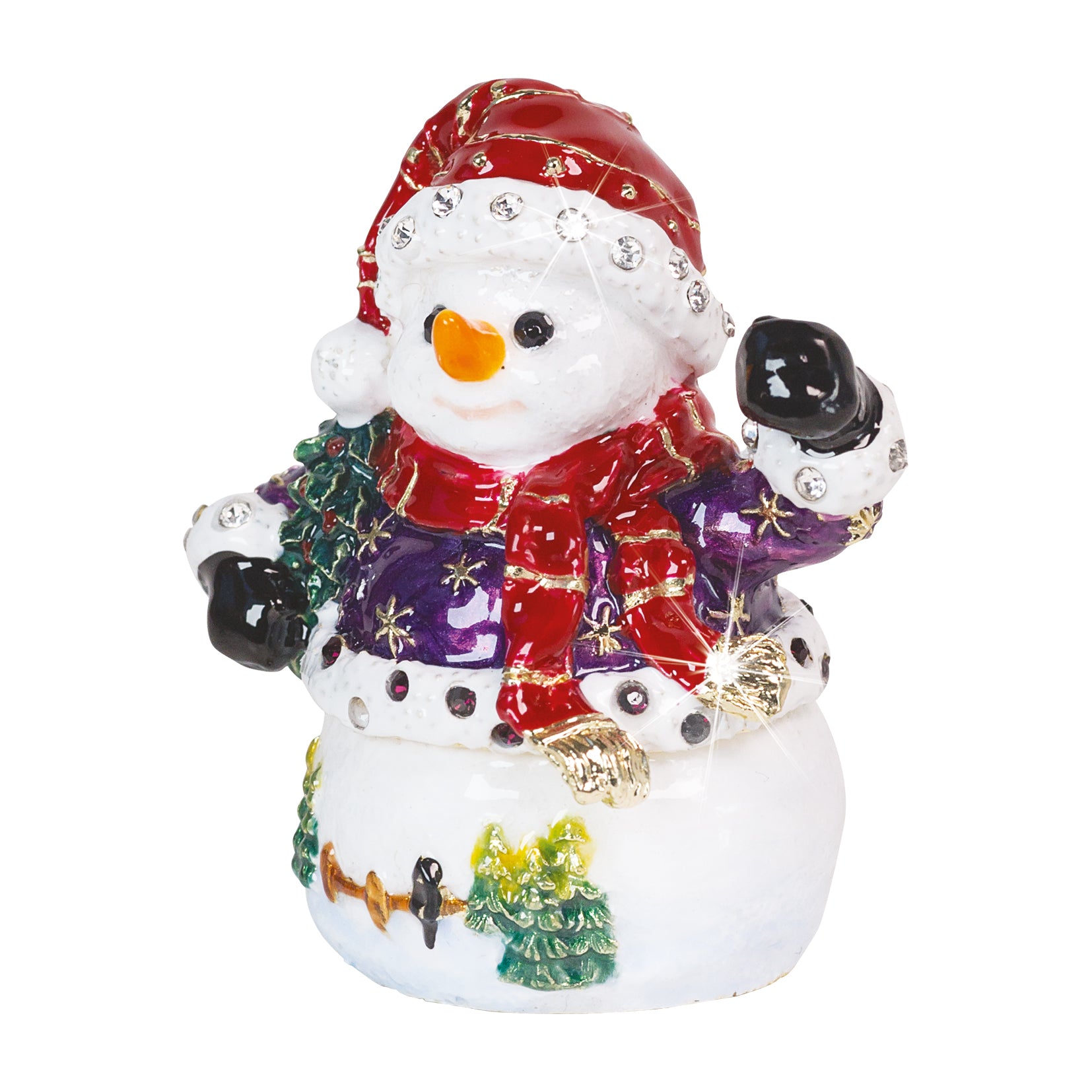 Craycombe Trinkets Snowman and Scarf