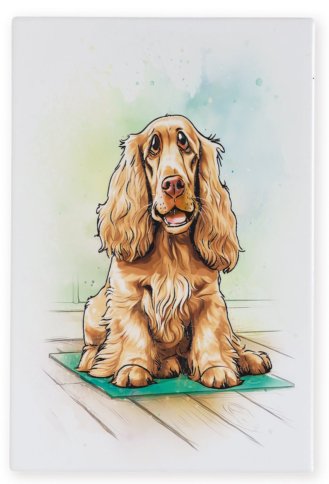 Art of Arora Cocker Spaniel – Ceramistone Tile
