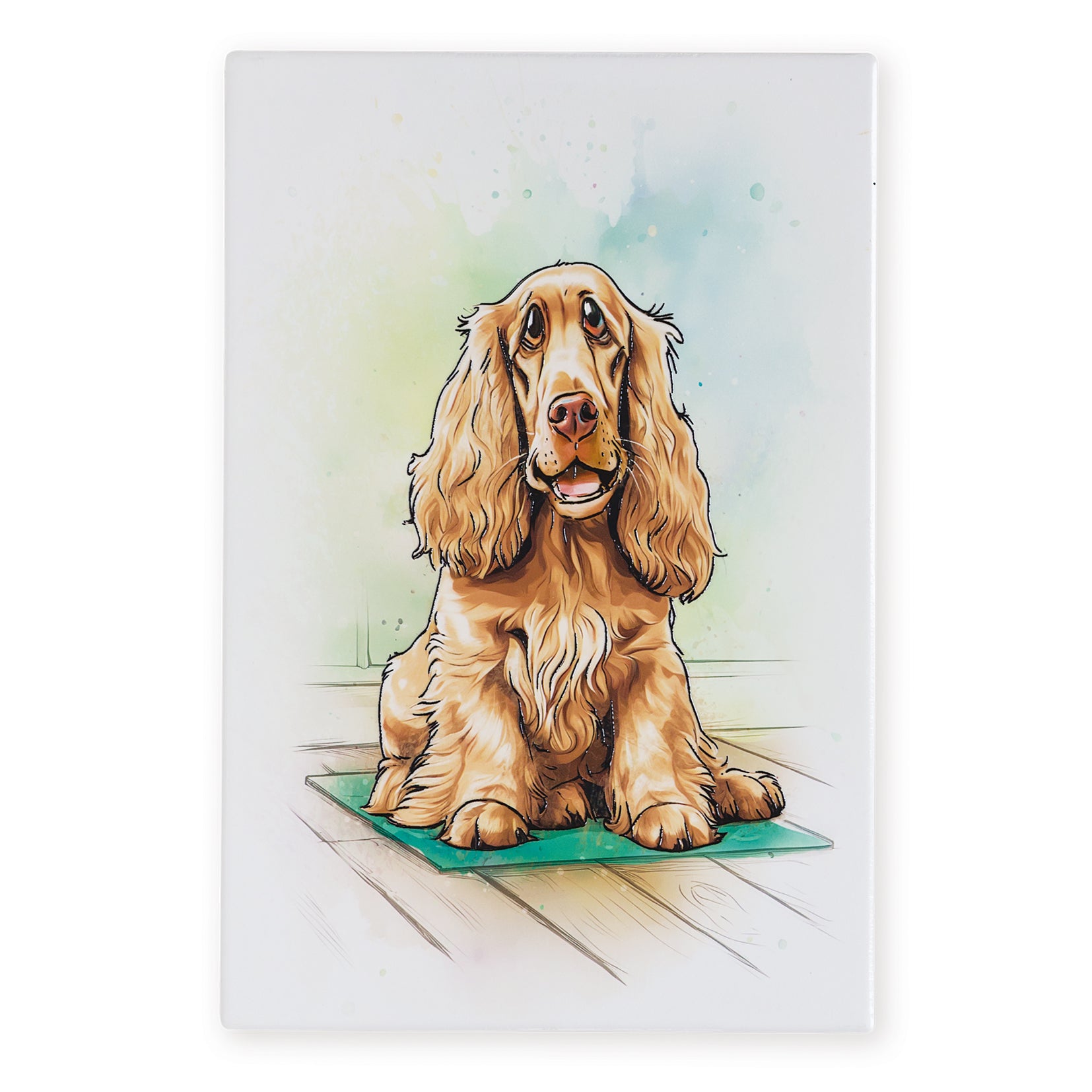 Art of Arora Cocker Spaniel – Ceramistone Tile