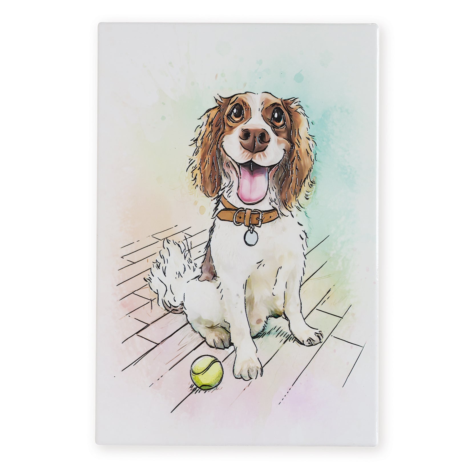 Art of Arora Springer Spaniel – Ceramistone Tile